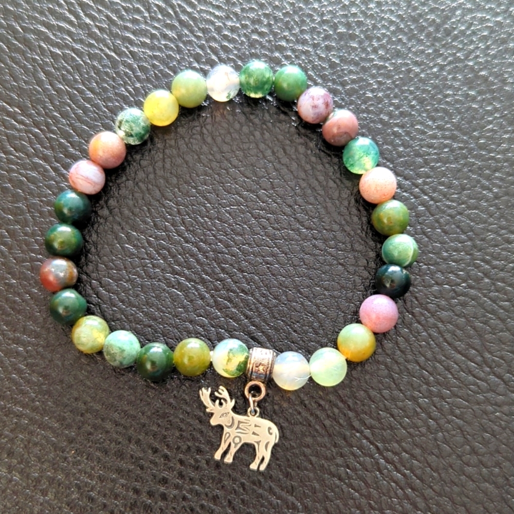 Jasper stretch bracelet